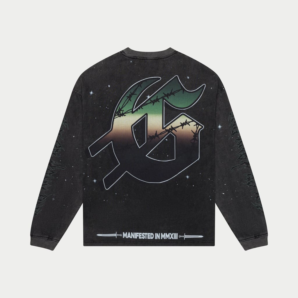 Air Strike LS T-shirt (Black Wash)