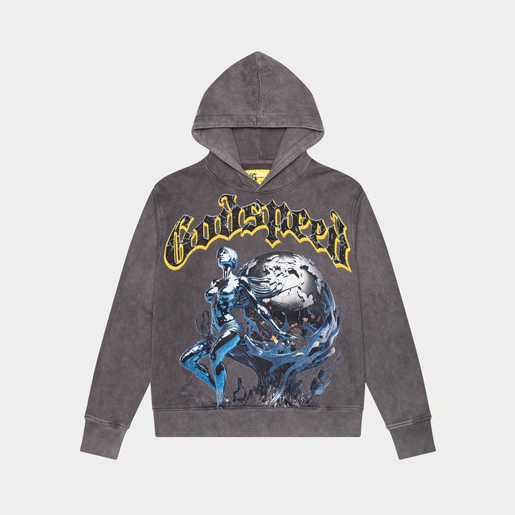 Chrome Seduction Hoodie (Grey)