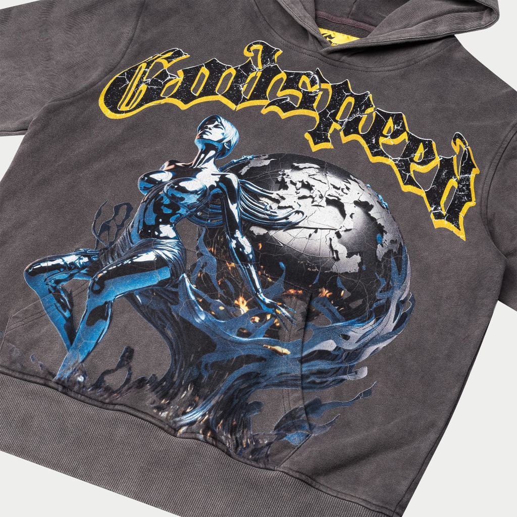 Chrome Seduction Hoodie (Grey)