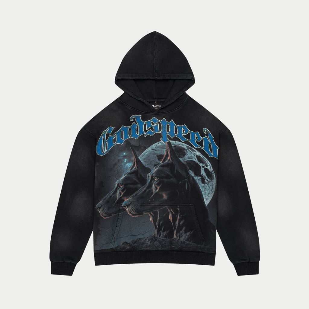 F.T.D Hoodie (BLACK WASH)