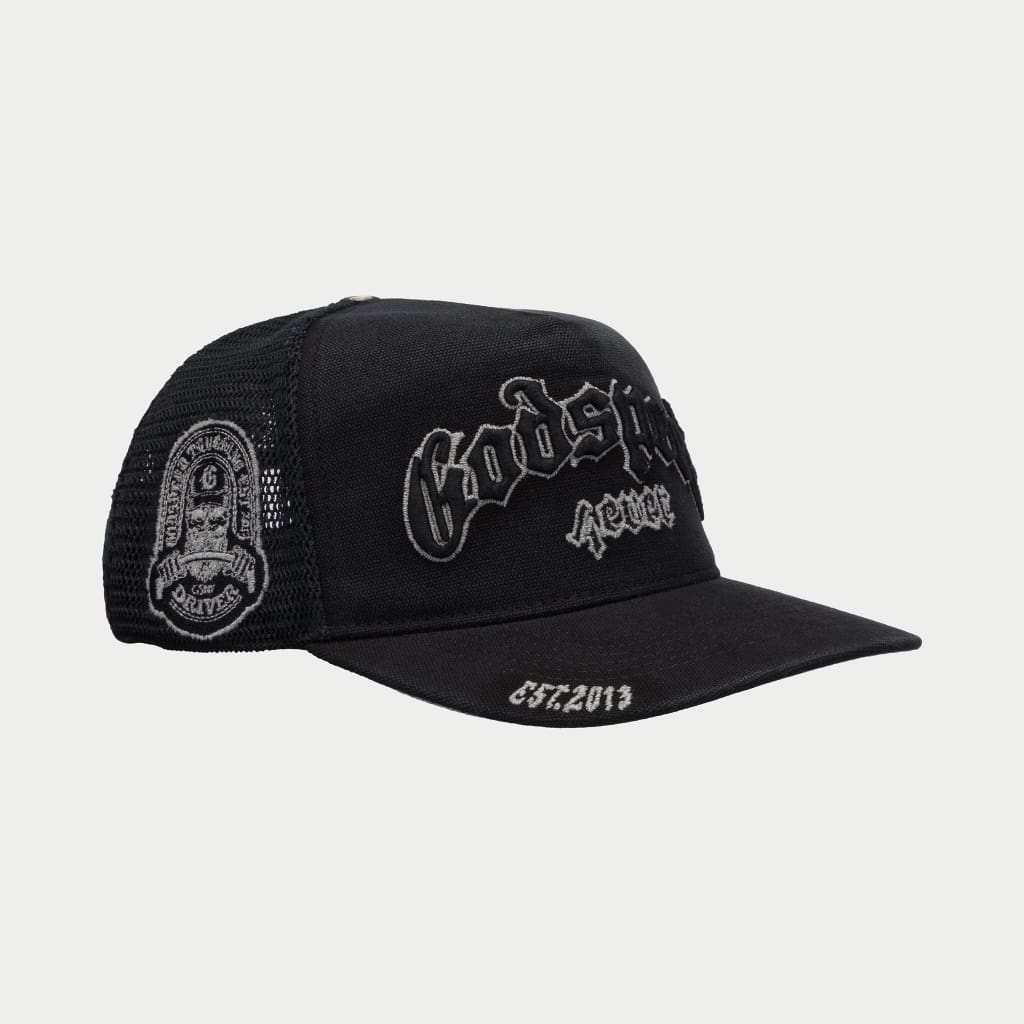 GS FOREVER TRUCKER HAT (VINTAGE BLACK/3M)