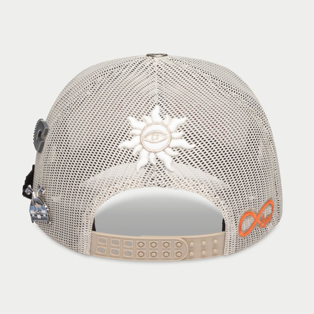 GS FOREVER TRUCKER HAT (White/Red)