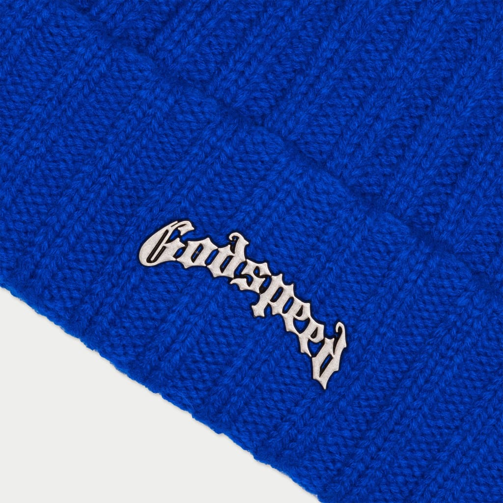 Og Logo Emblem Beanie (Cobalt)