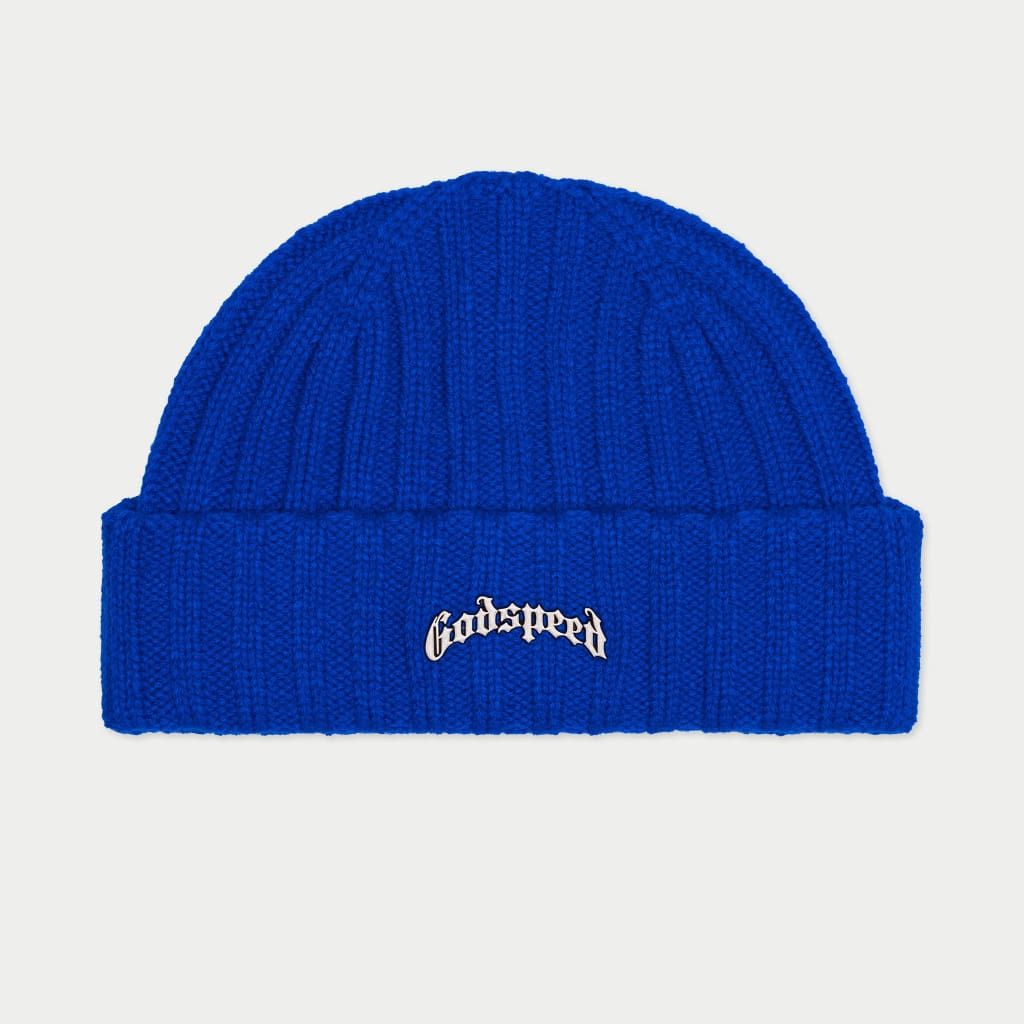Og Logo Emblem Beanie (Cobalt)