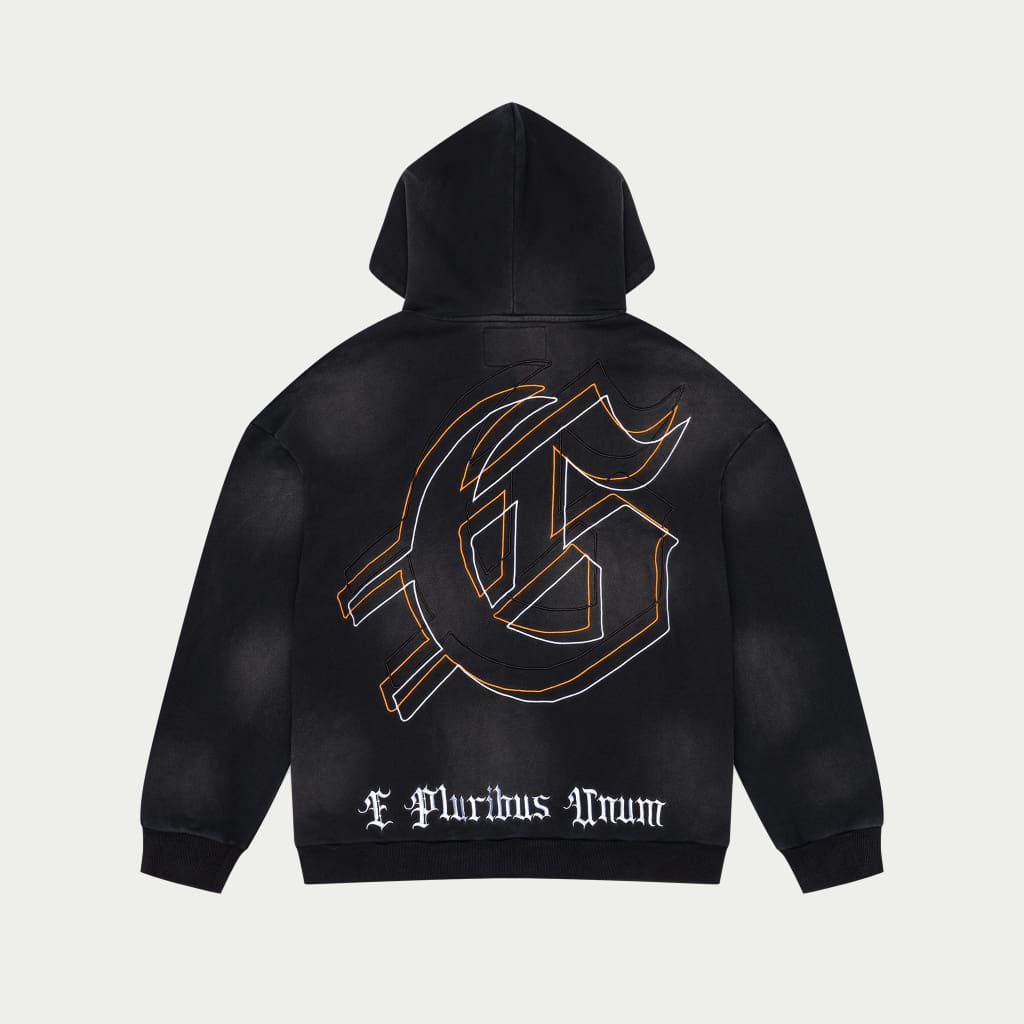 Sphinx Guardian Hoodie (Black Wash)