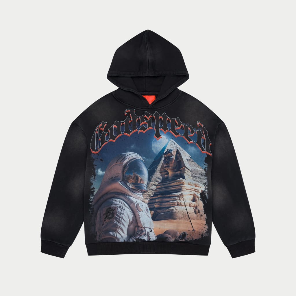 Sphinx Guardian Hoodie (Black Wash)