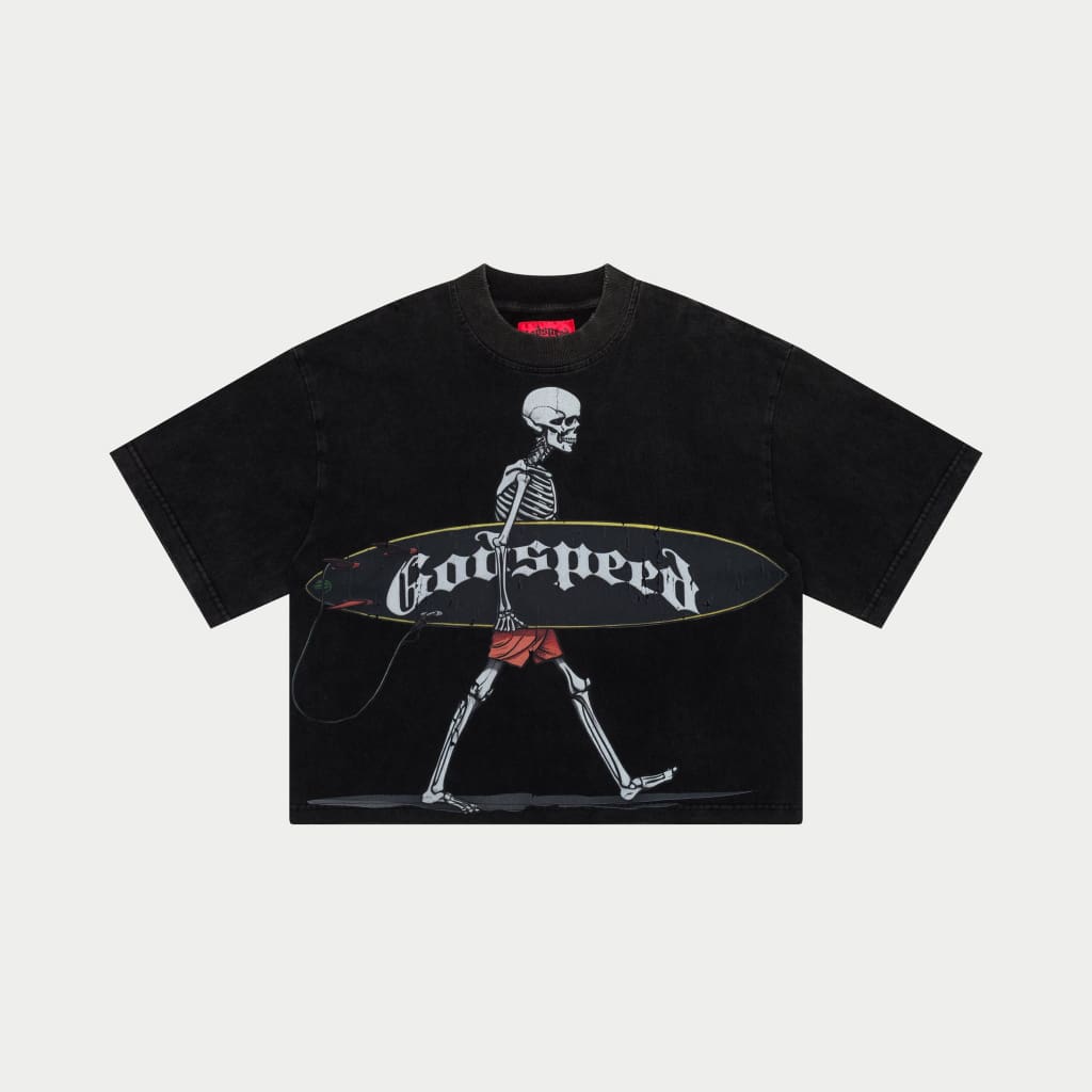 Surf Day T-Shirt (Black Wash)