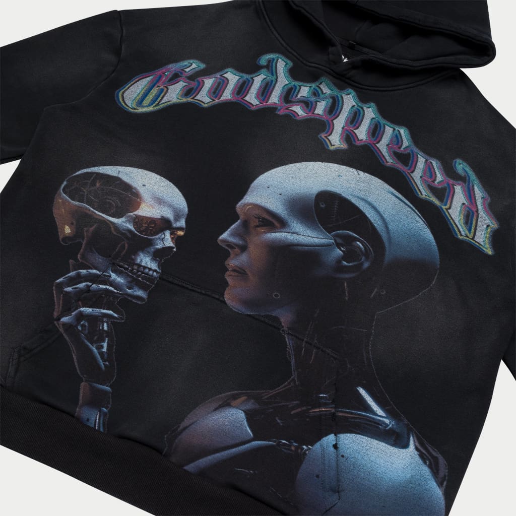 The Upgrade Hoodie (Black Wash)