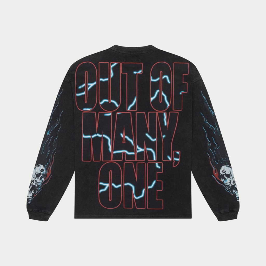 Pitstop Long sleeve (Black wash)