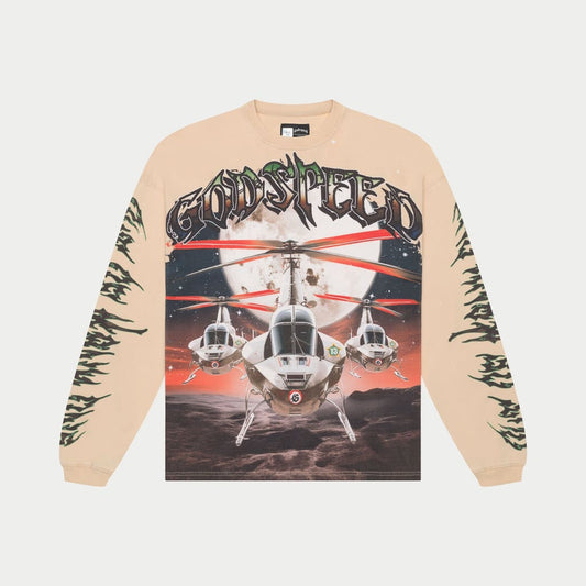 Air Strike LS T-shirt (Bone)