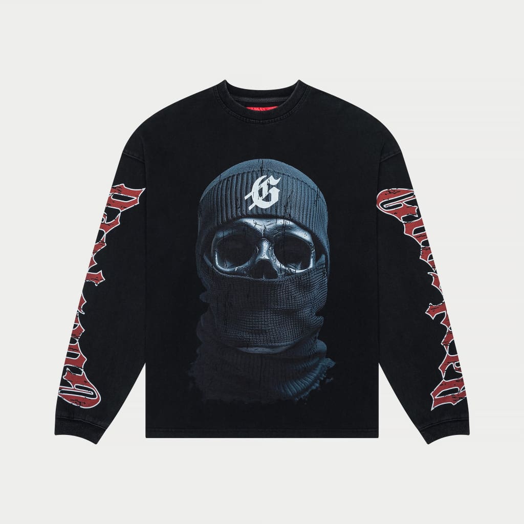 Balaclava Szn LS T-Shirt (black Wash)
