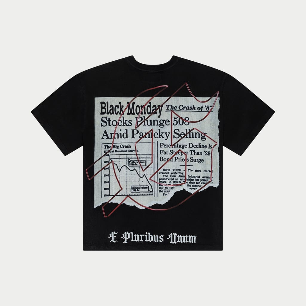 Black Monday T-Shirt (Black)