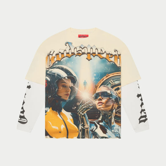 Chosen One Layered T-Shirt (Bone)
