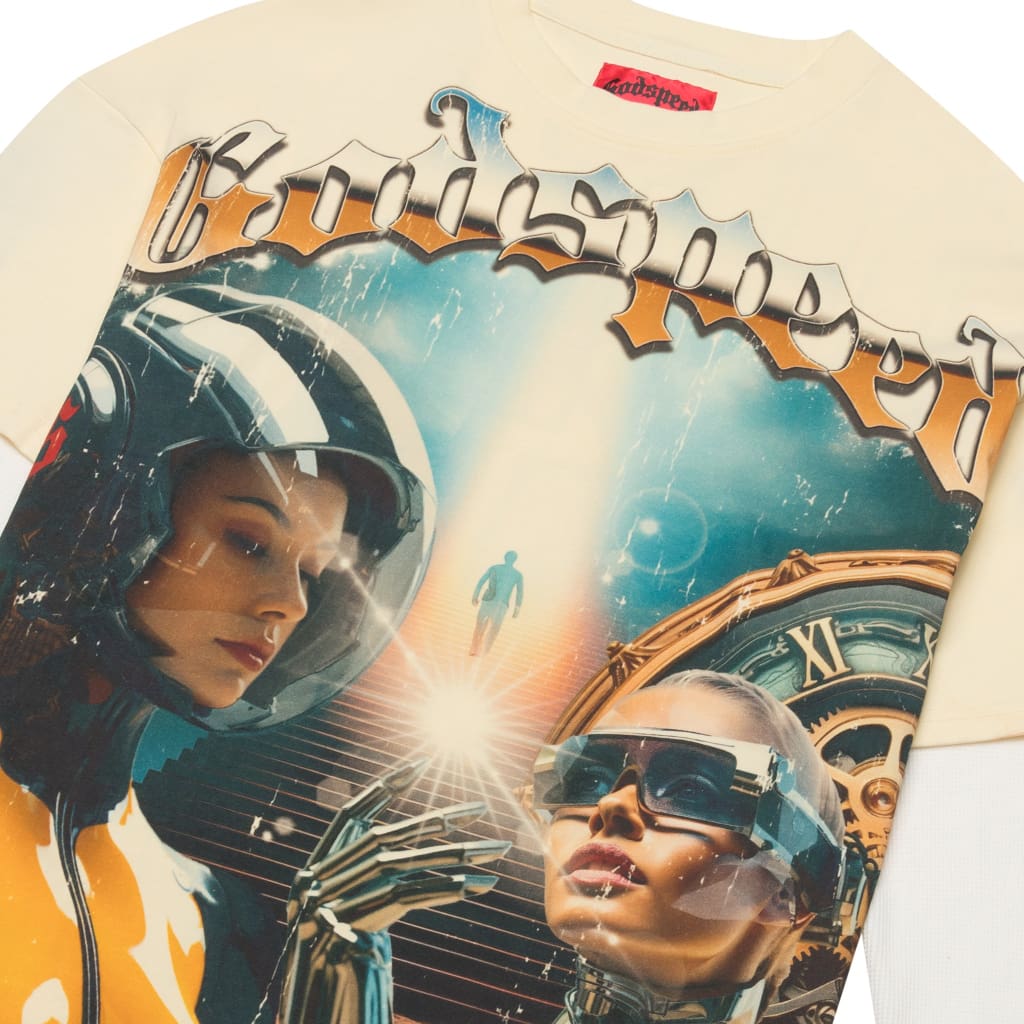 Chosen One Layered T-Shirt (Bone)
