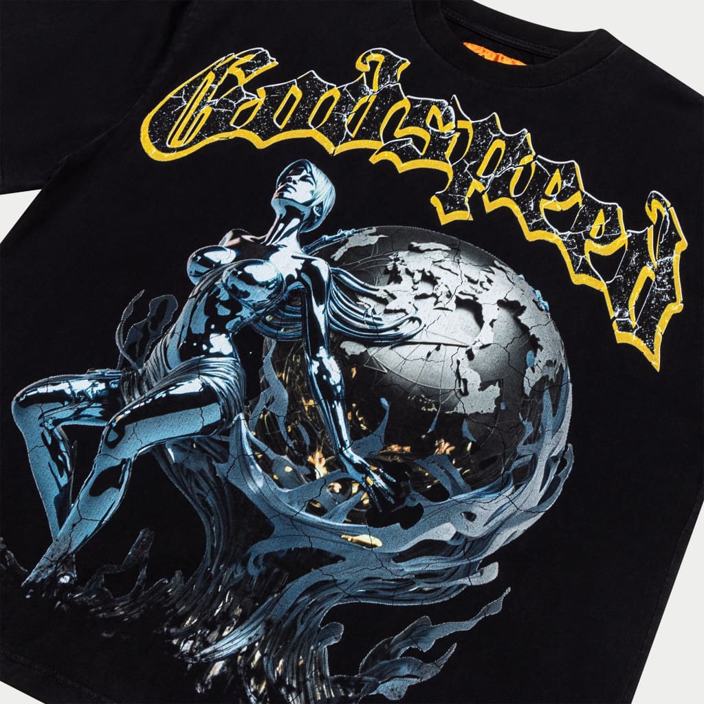 Chrome Seduction T-Shirt (Black)