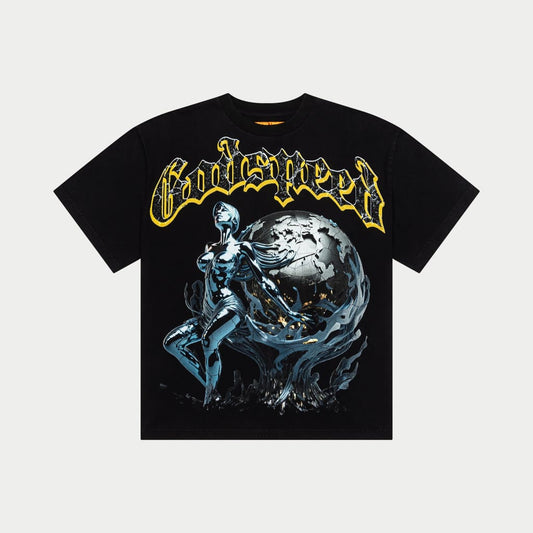 Chrome Seduction T-Shirt (Black)