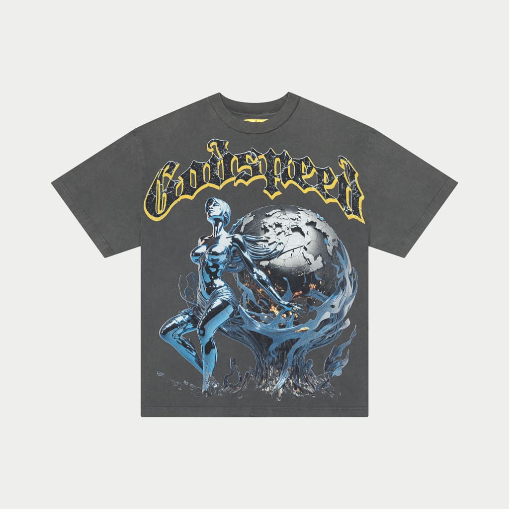 Chrome Seduction T-Shirt (Vintage Grey)