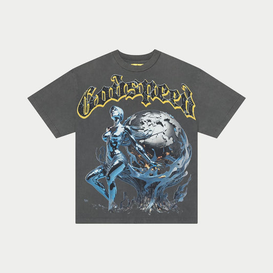 Chrome Seduction T-Shirt (Vintage Grey)