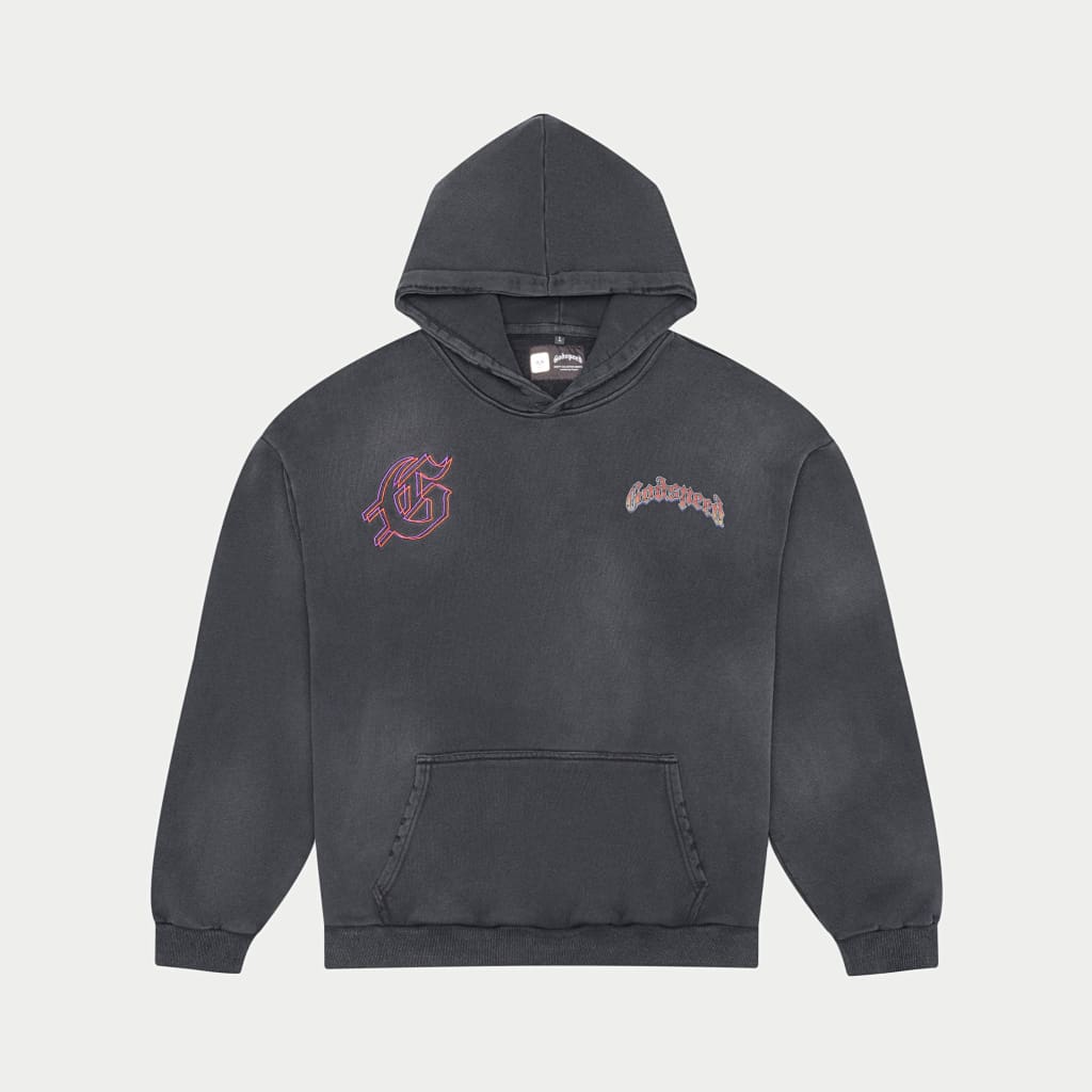 Goldie Hoodie (Black Washed)