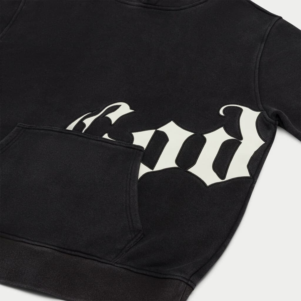 GS Og Logo Hoodie (Black Washed)