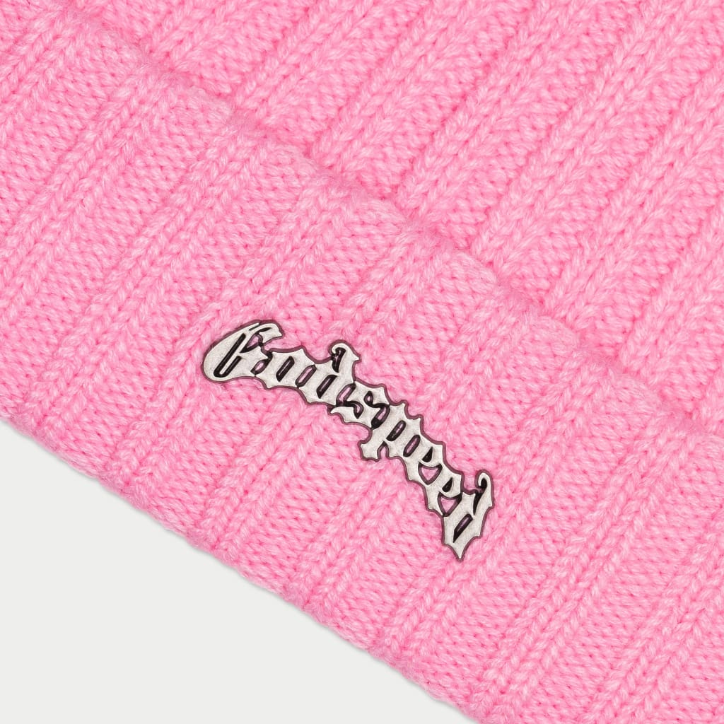 Og Logo Emblem Beanie (Hyper Pink)