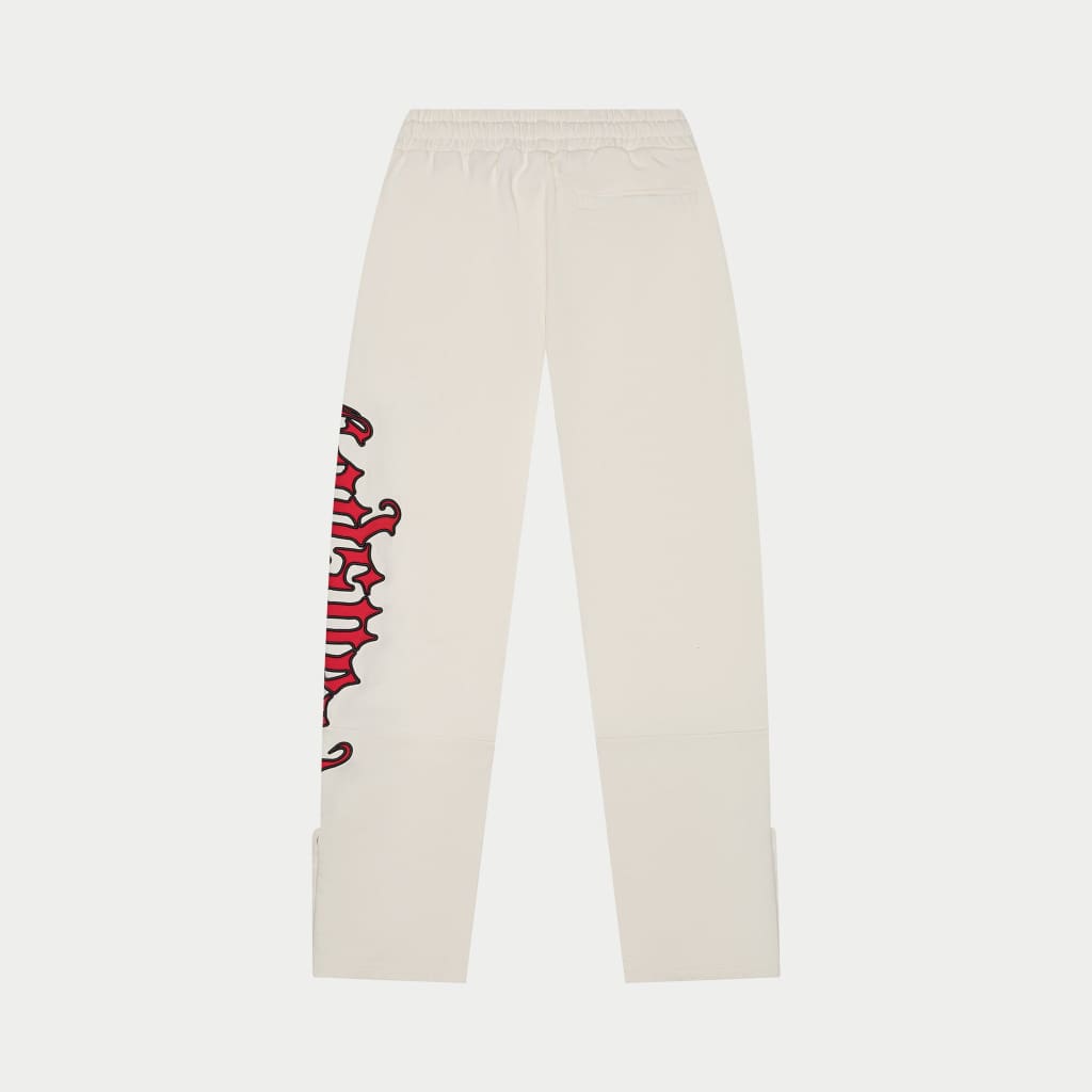 OG Logo Sweatsuit V2 (Bone/Red)