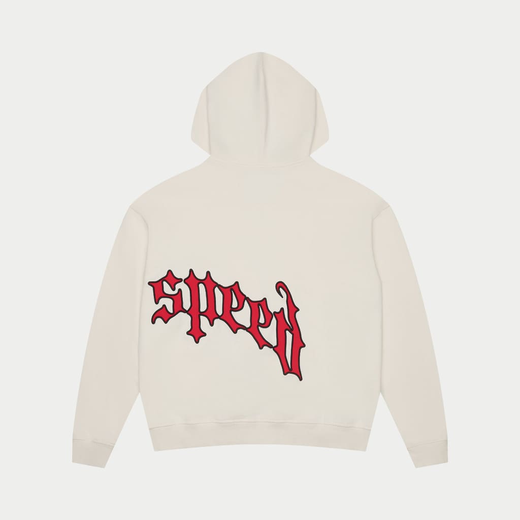 OG Logo Sweatsuit V2 (Bone/Red)