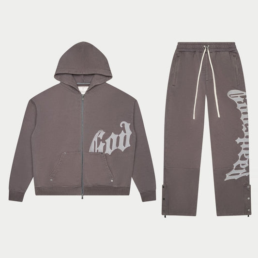 OG Logo Sweatsuit V2 (Stone Grey)
