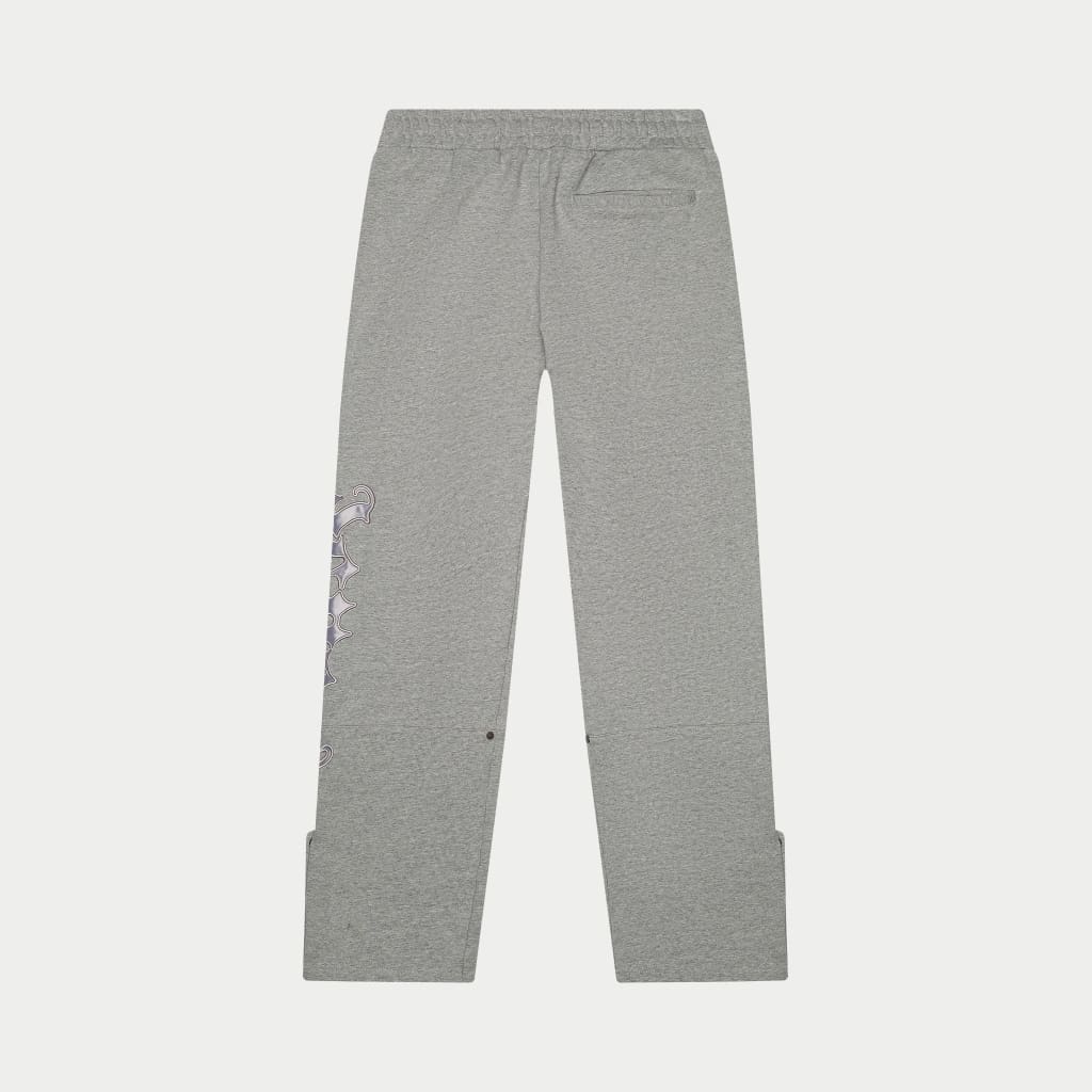 OG Logo Sweatsuit V2 (Grey/Silver Satin)