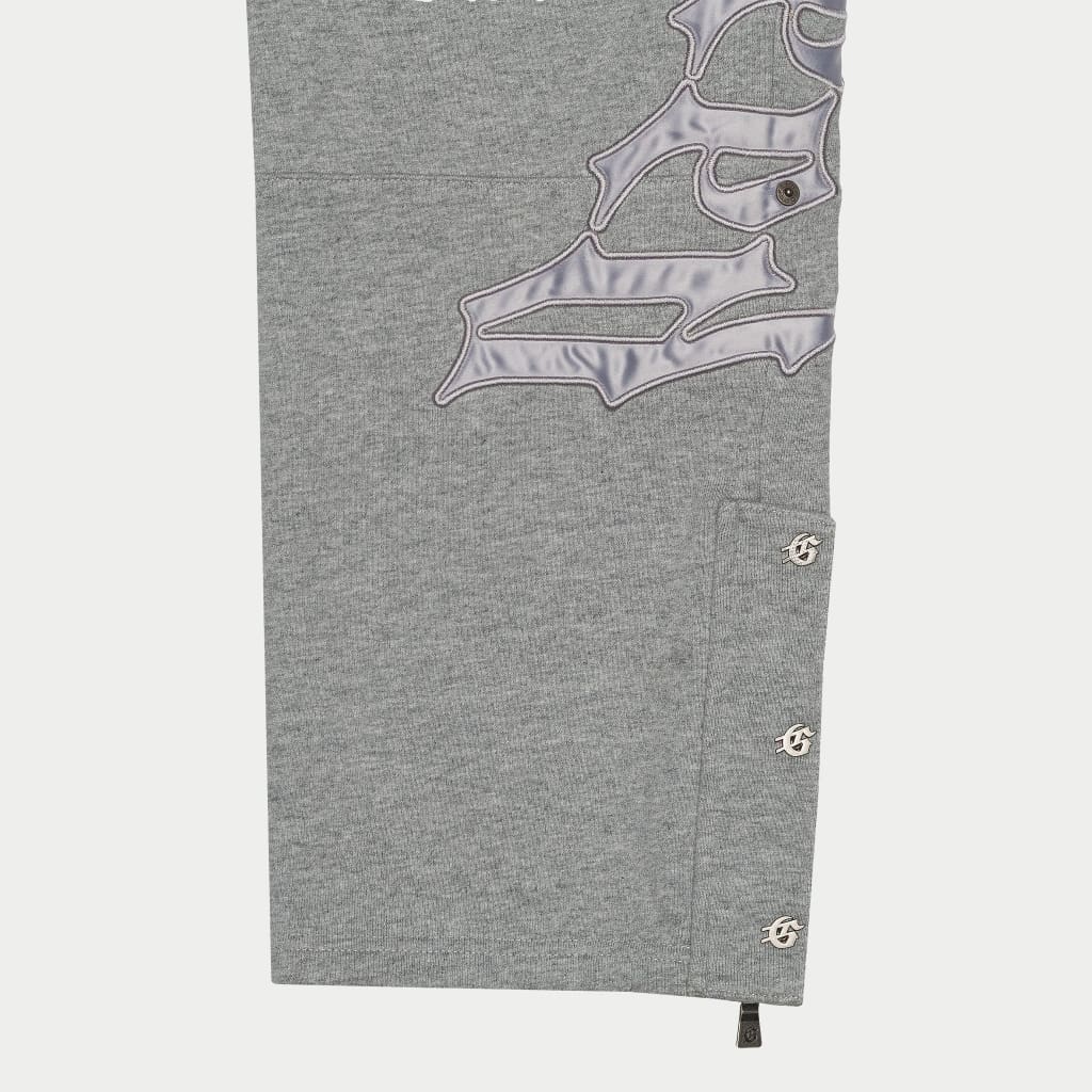 OG Logo Sweatsuit V2 (Grey/Silver Satin)