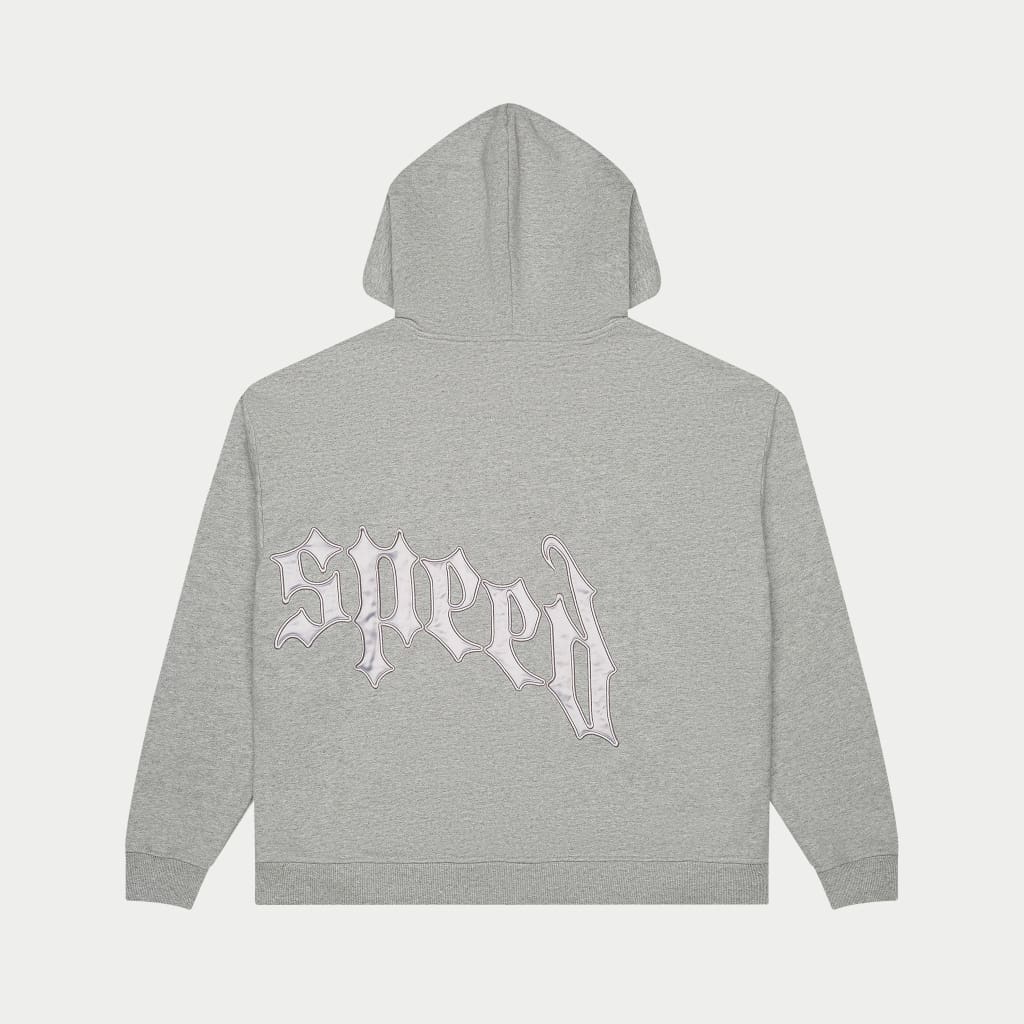OG Logo Sweatsuit V2 (Grey/Silver Satin)