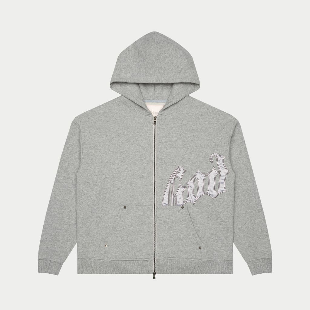 OG Logo Sweatsuit V2 (Grey/Silver Satin)