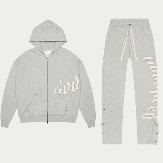 OG Logo Sweatsuit V2 (Heather Grey)