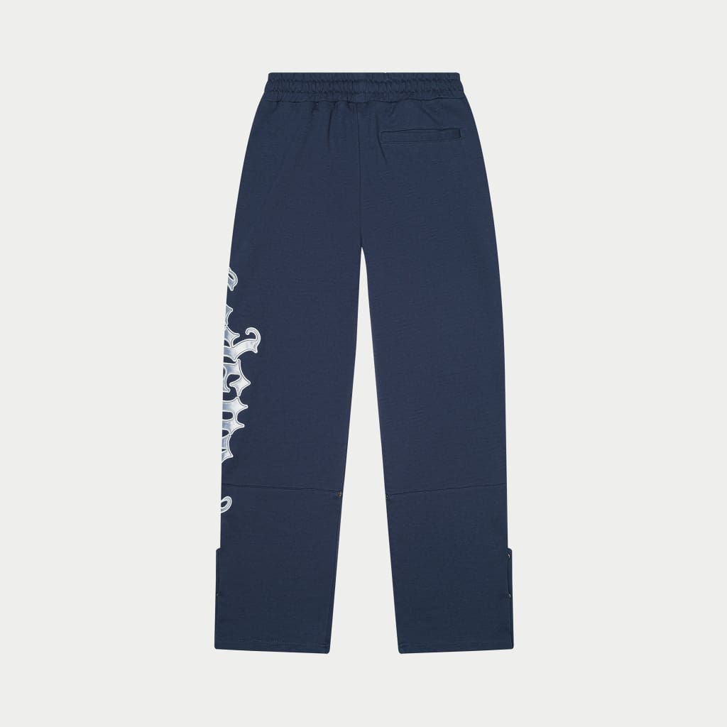 OG Logo Sweatsuit V2 (Navy/Silver Satin)