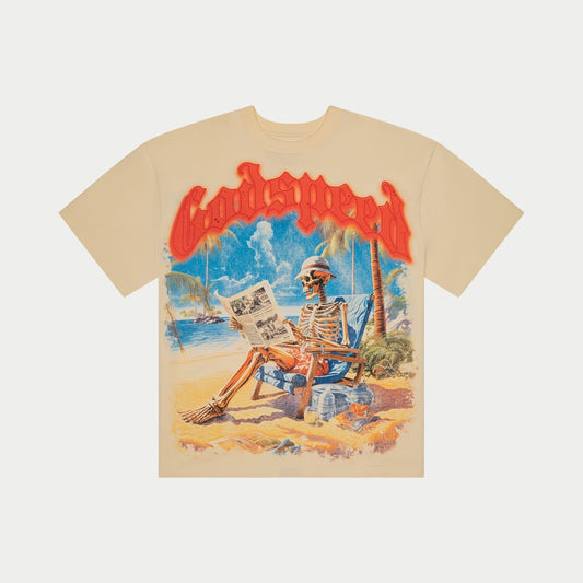 Permanent Vacation T-Shirt (Creme)