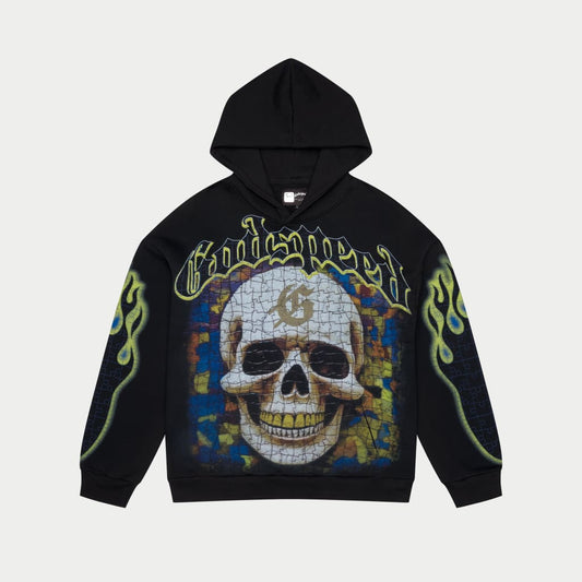 Puzzled Hoodie (Black )