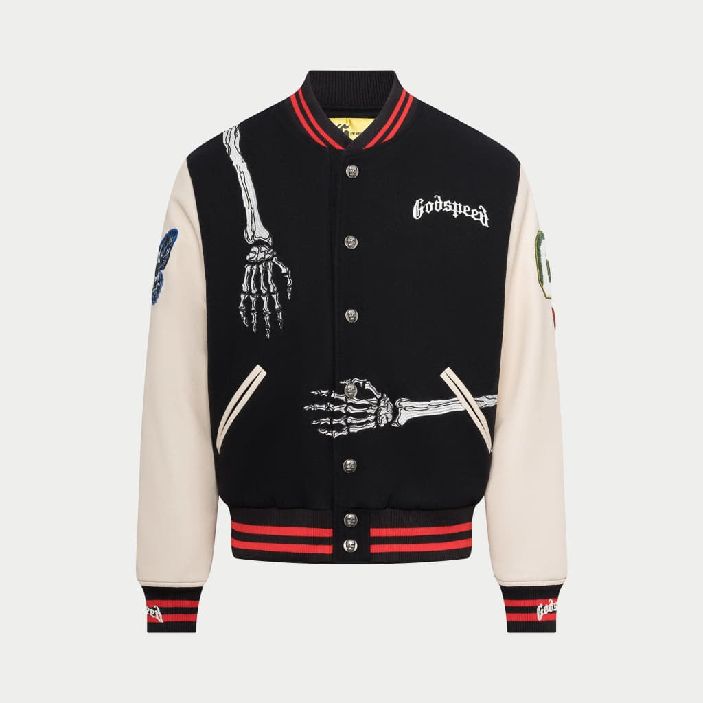 R.O.D Varsity Jacket V2 (BLK/RED)