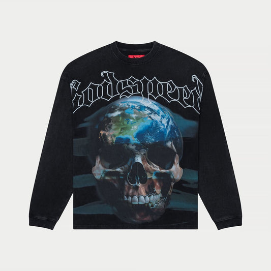Sklobe LS T-Shirt (Black Wash)