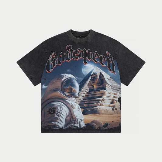 Sphinx Guardian T-shirt (Black Washed)