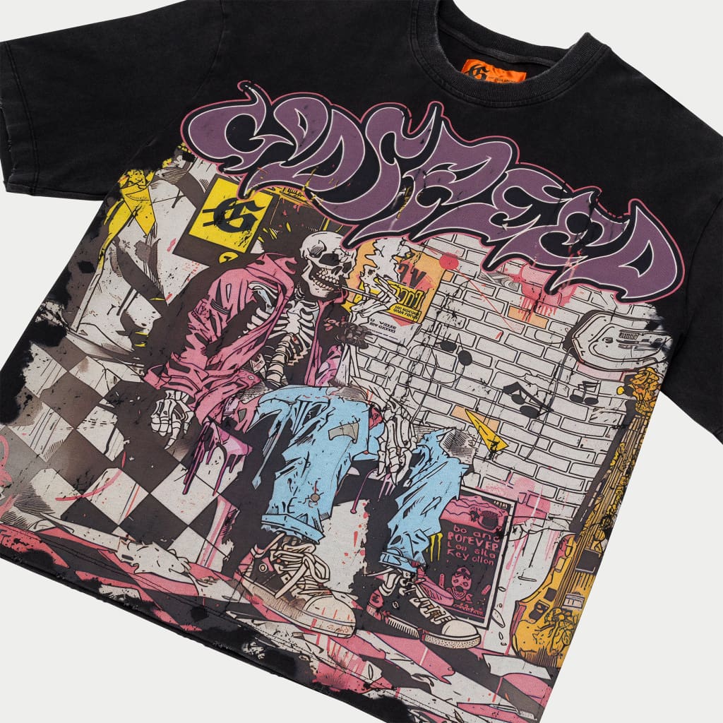Stoner T-Shirt (Black wash)