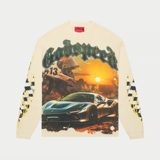 Sunset Drift Long Sleeve (Bone)