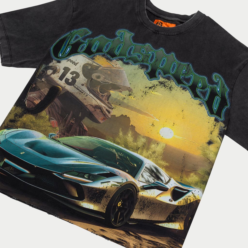 Sunset Drift T-Shirt (Grey wash)