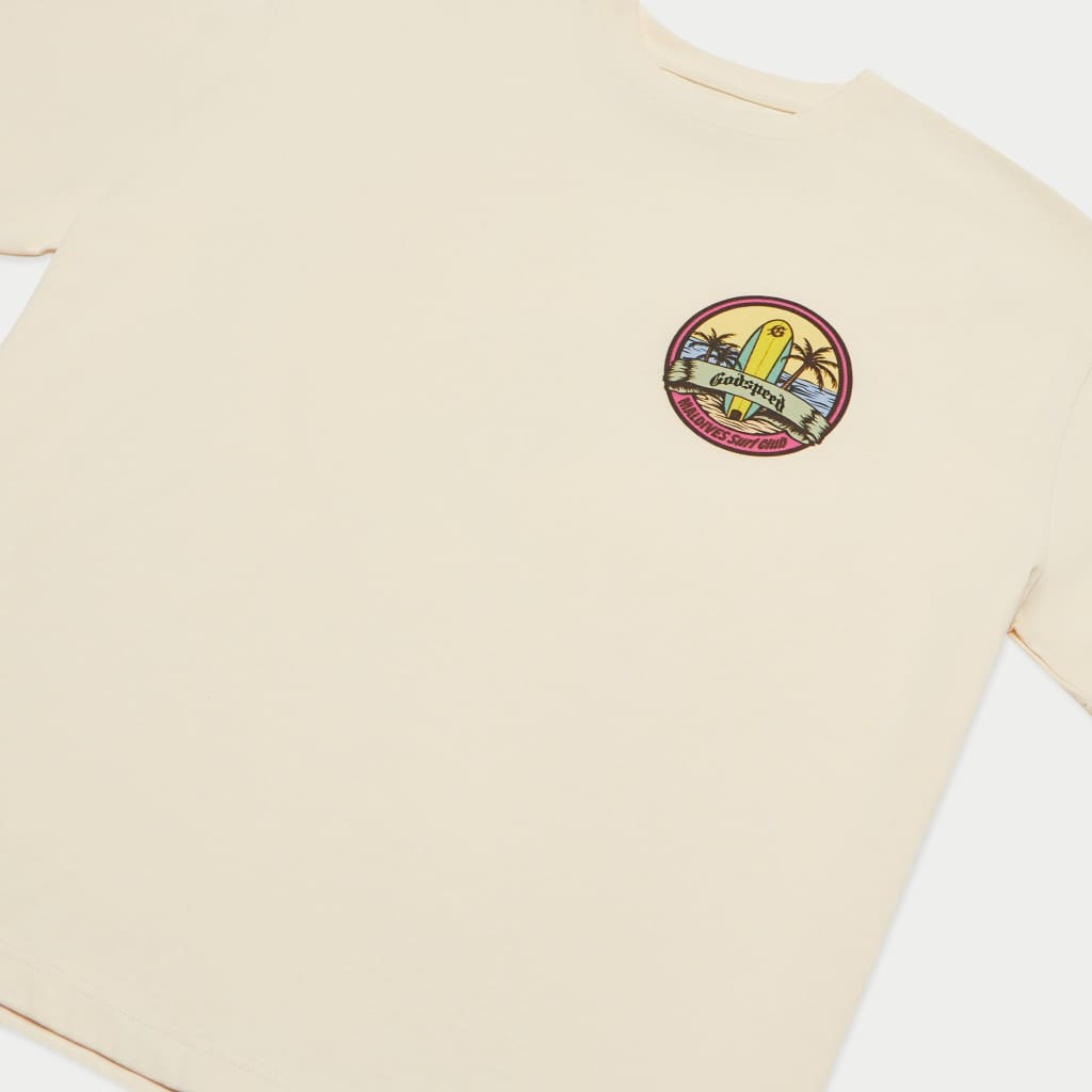 Surf Club T-Shirt (Creme)