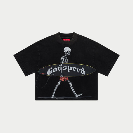 Surf Day T-Shirt (Black Wash)