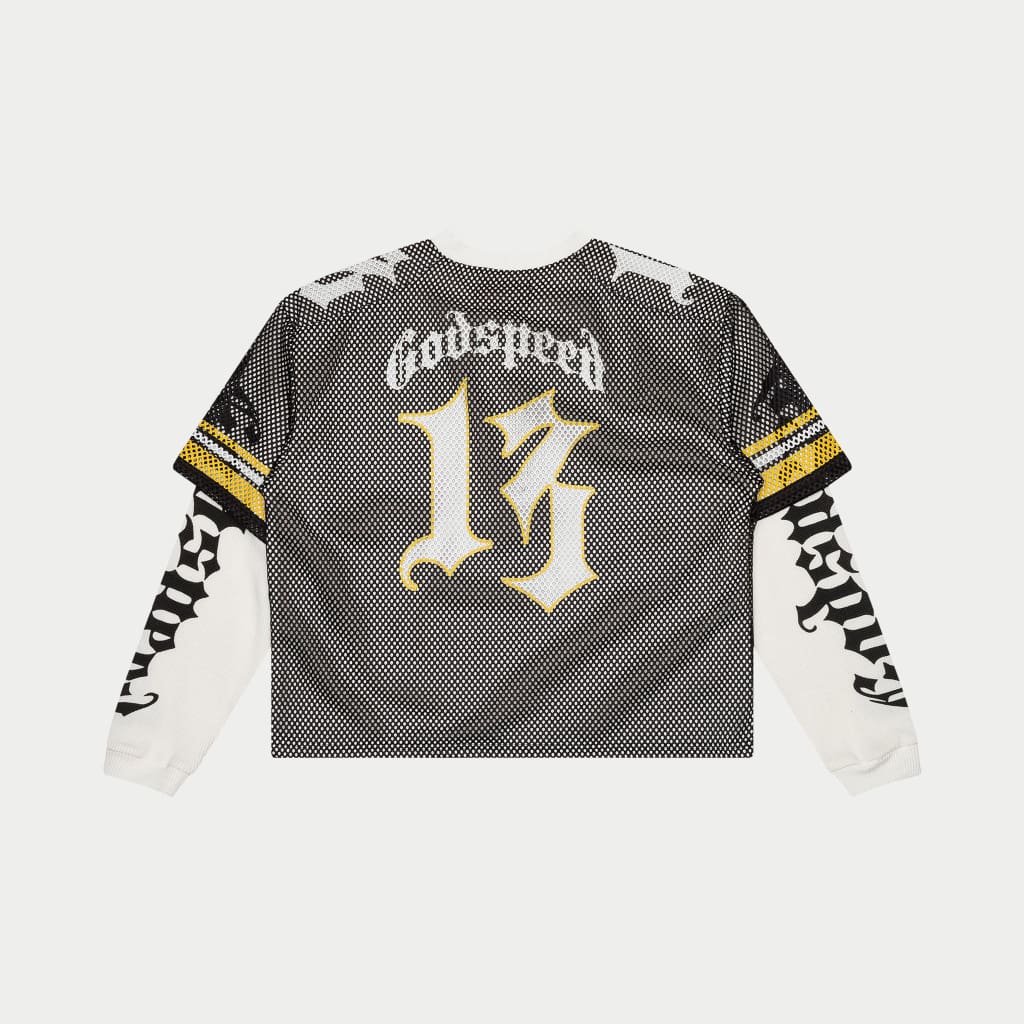 TD Layered Jersey (Black/White/Yellow)