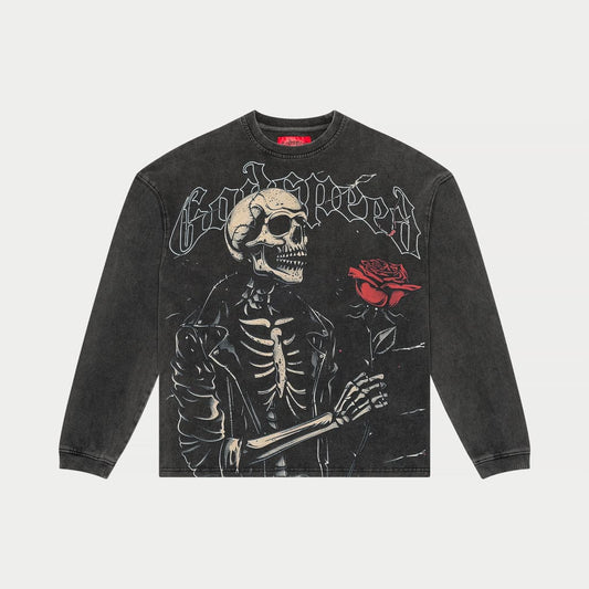 Valentine Long Sleeve (Grey Wash)